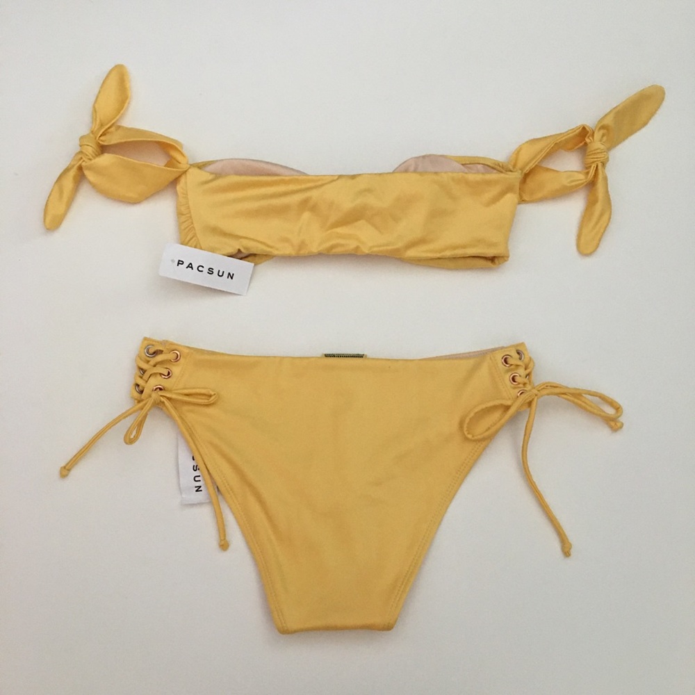 ❤️ SOLD Pacsun LA Hearts Bikini Set Sz XS - Picture 2 of 13
